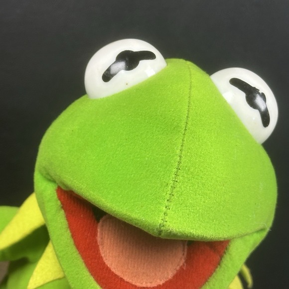 Vintage Nanco Sesame Street Kermit The‎ Frog Slinky Suction Cup 13" Plush Figure - Picture 14 of 16